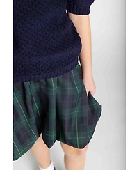 Florence Eiseman Big Girls Plaid Bubble Skirt