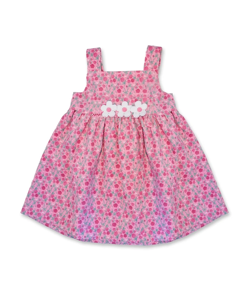 Florence Eiseman Baby Girls Floral Corduroy Jumper With Flowers