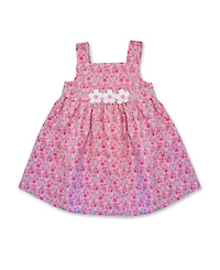 Florence Eiseman Baby Girls Floral Corduroy Jumper With Flowers