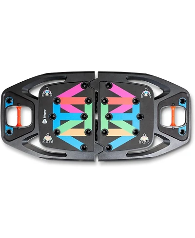 Lifepro Portable Home Gym Kit – Push Up Board with Resistance Bands for Full Body Workouts