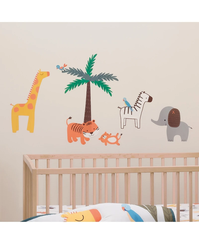 Bedtime Originals Lollipop Jungle Colorful Safari Themed Wall Decals/Stickers