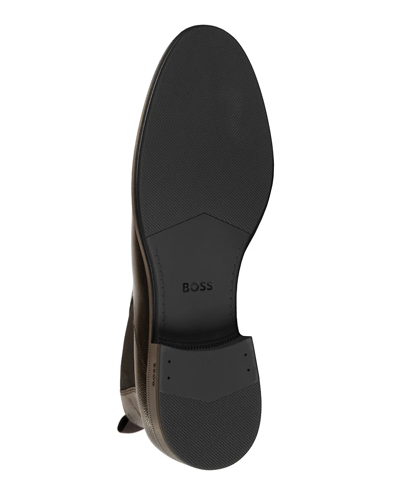 Boss Men's Colby Grainy Round Toe Shoes