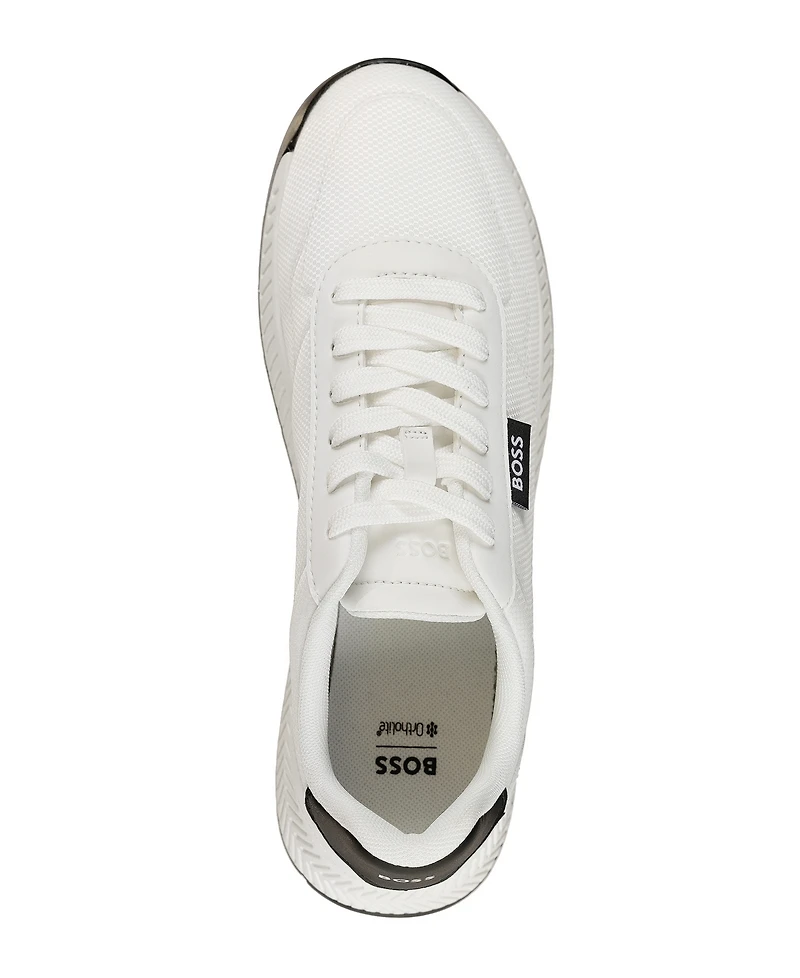 Boss Men's Titanium Round Toe Running Shoes