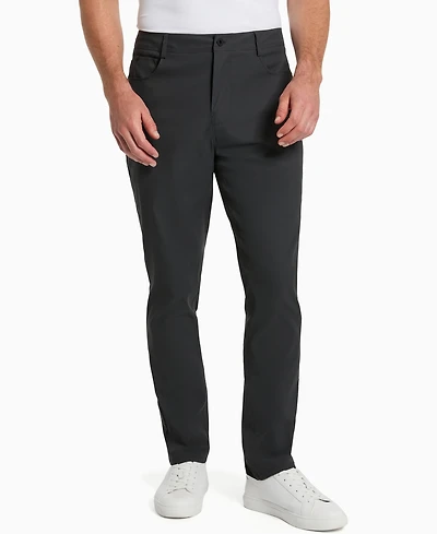 Kenneth Cole Men's Slim-Fit 5-Pocket Tech Pants