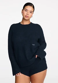 Cuup Women's The Crewneck Sweater- Jersey Knit