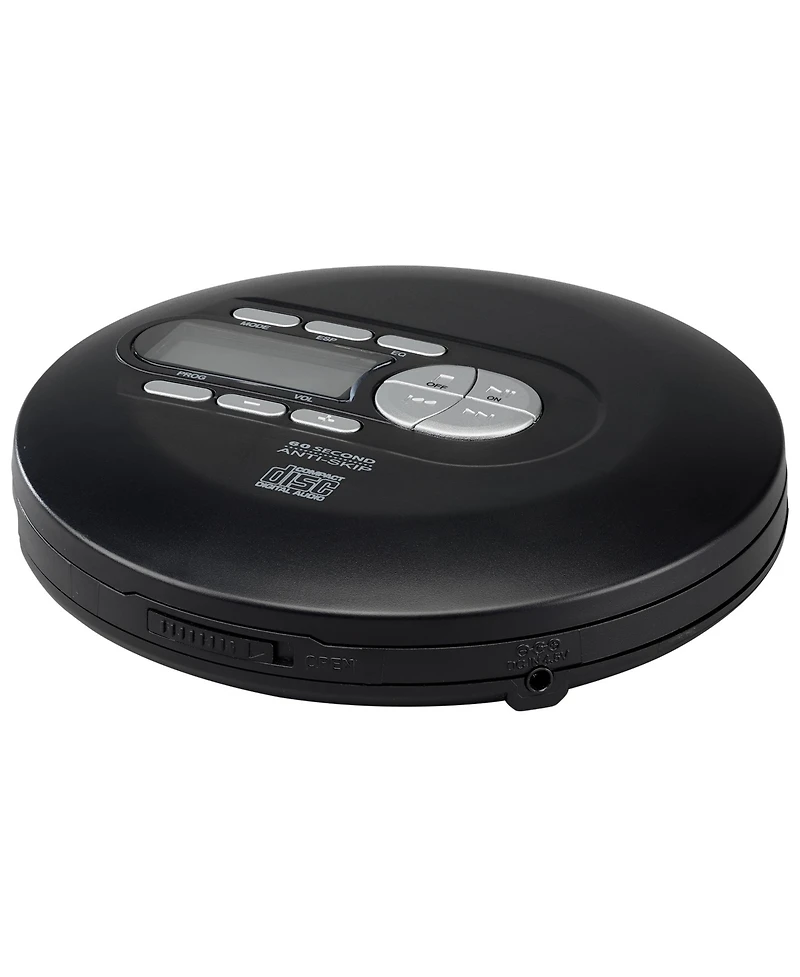 iLive Anti-Skip Cd Player with Wired Earbuds, IPCD603B