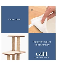 Catit Vesper High Base Xl, Walnut