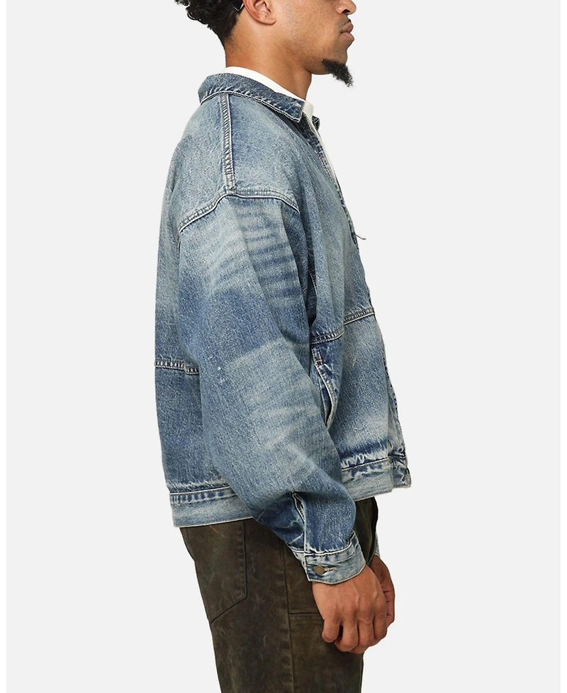 mnml Men's Denim Choir Coat