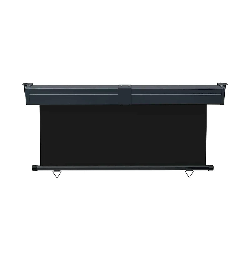 48436 Balcony Side Awning 68.9"x98.4" Black