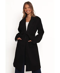 Petal and Pup Women's Kloss Tie Front Long Coat