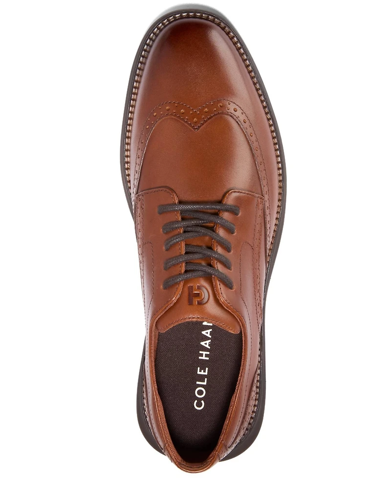 Cole Haan Men's Grand Shadowlite Wingtip Lace-Up Oxfords
