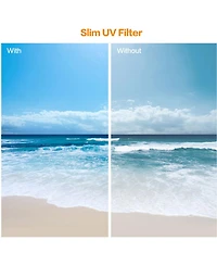 K&F Concept 62mm Green Multi-Coated Schott B270 German Optics Slim Uv Lens Filter