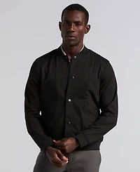Perry Ellis Men's Stand Collar Jacket
