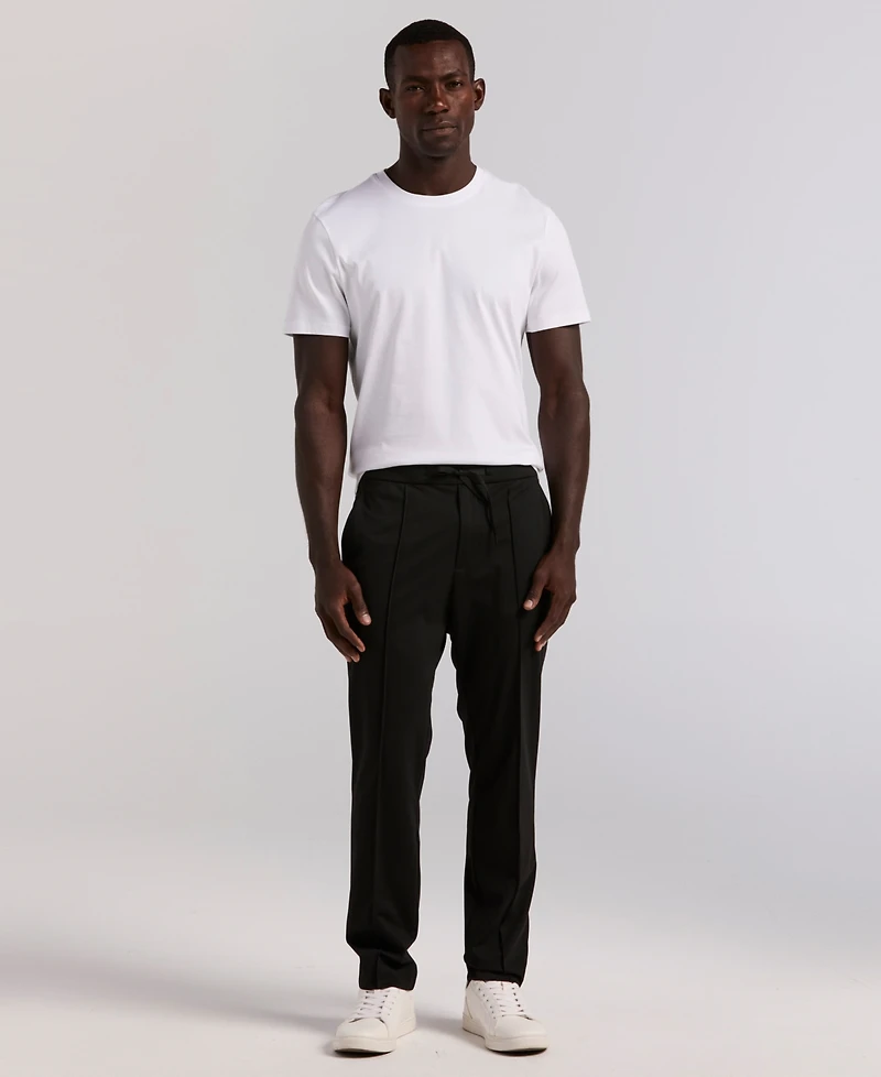 Perry Ellis Men's Slim-Fit Tapered Pull-On Pants