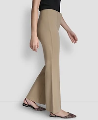 Dkny Women's Front Seam Flare Leg Pants