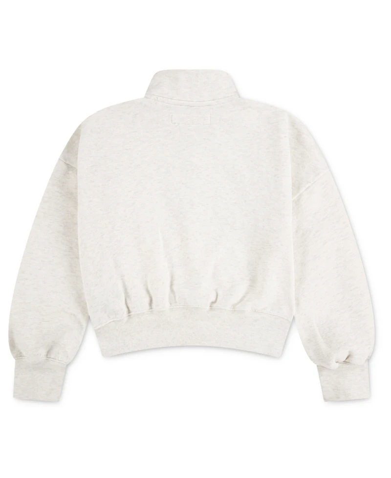 abercrombie kids Girls' Cropped Pull-On Sweatshirt