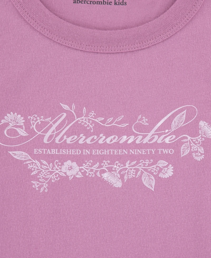 abercrombie kids Girls' Short-Sleeve Ruched T-Shirt