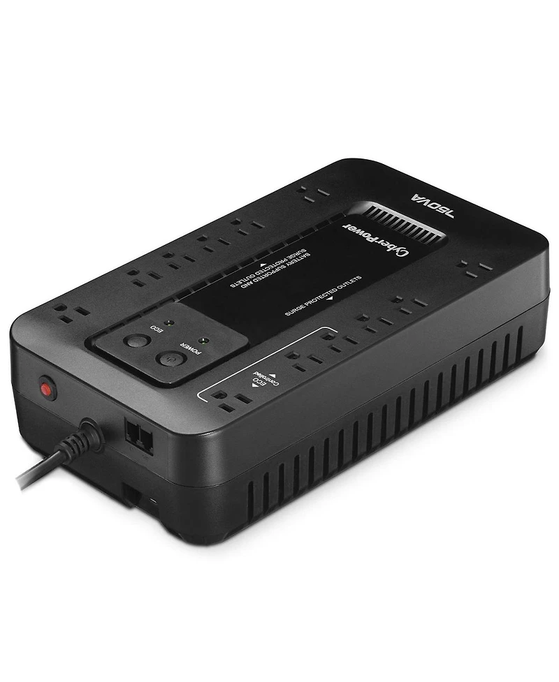 CyberPower Ecologic EC750G Compact 12 Outlets 750VA 450W Ups