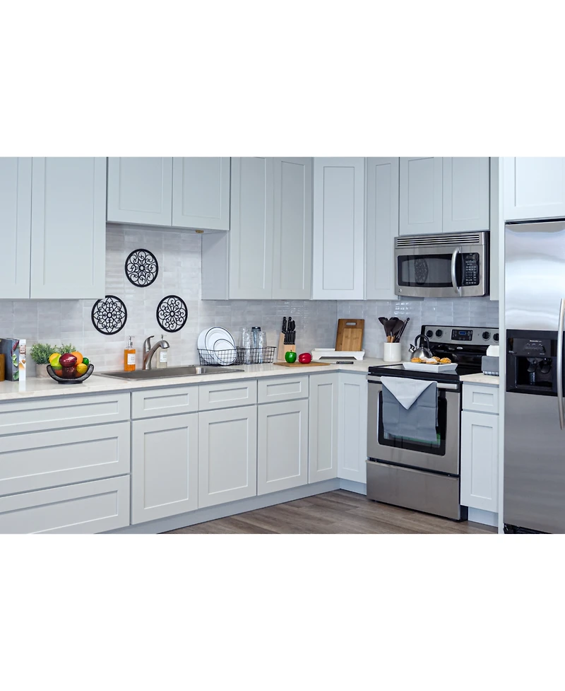 Casainc W30" X H34.5" D24" Kitchen Cabinet Floor Base With 2 Drawers