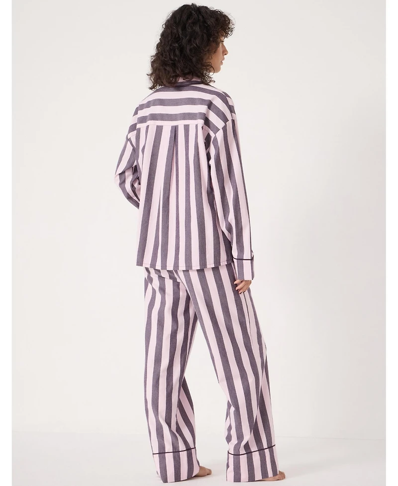 Hush Women's Cotton Stripe Pajamas