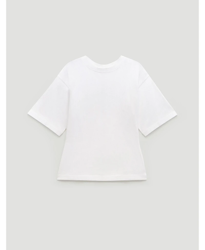 Hush Women's Zip Detail Short Sleeve T-Shirt