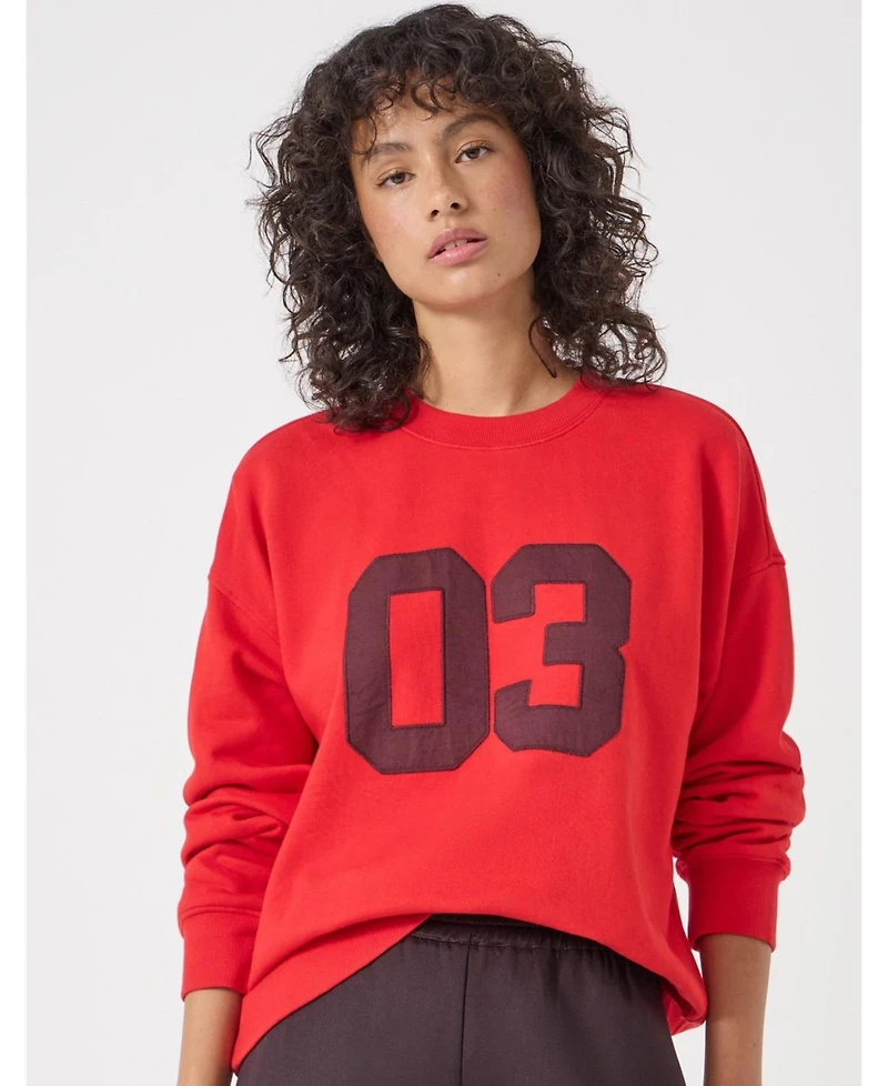 Hush Women's Collegiate 03 Graphic Sweatshirt