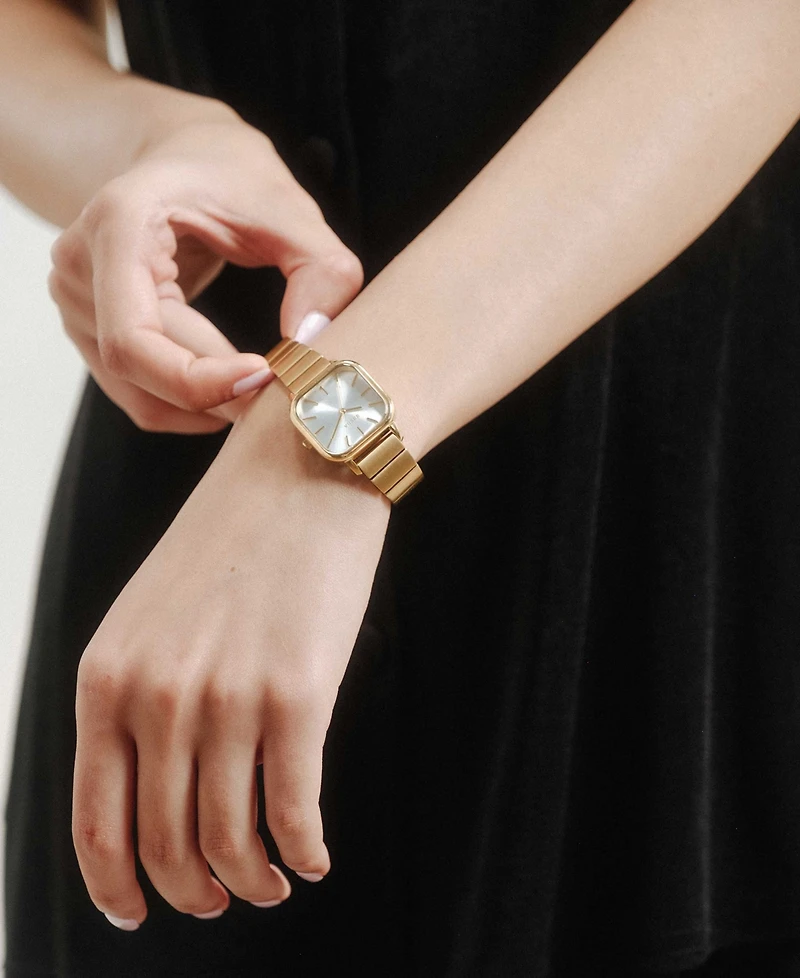 Breda Women's Esther Gold Stainless Steel Bracelet Watch, 26mm