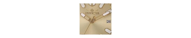 Invicta Men's 46317 Pro Diver Quartz VJ42 Gold Dial Watch