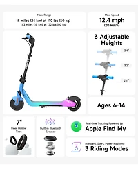 Smart kids E-scooter Navee K100 Max