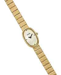 Breda Women's 'Jane Revival' Gold Stainless Steel Bracelet Watch, 18mm