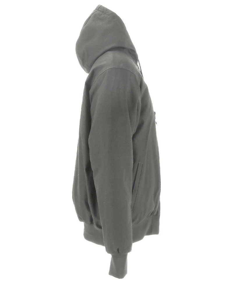 RefrigiWear Men's Canvas Jacket – 10°F Insulated with Water-Repellent Shell & Hood