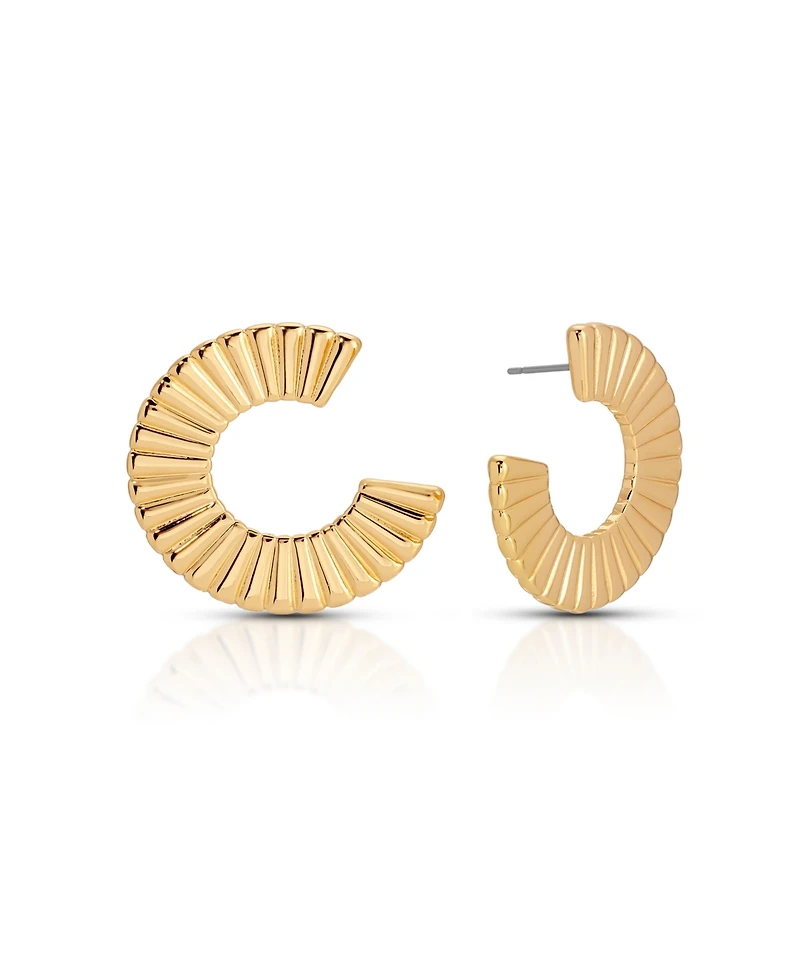 Ettika Fanned Out Statement Earrings