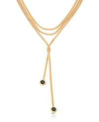 Ettika Gold Plated Forever Tied Necklace
