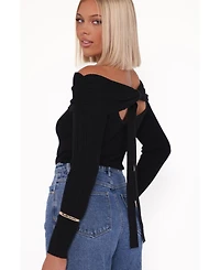 Petal and Pup Women's Junia Tie Back Knit Top