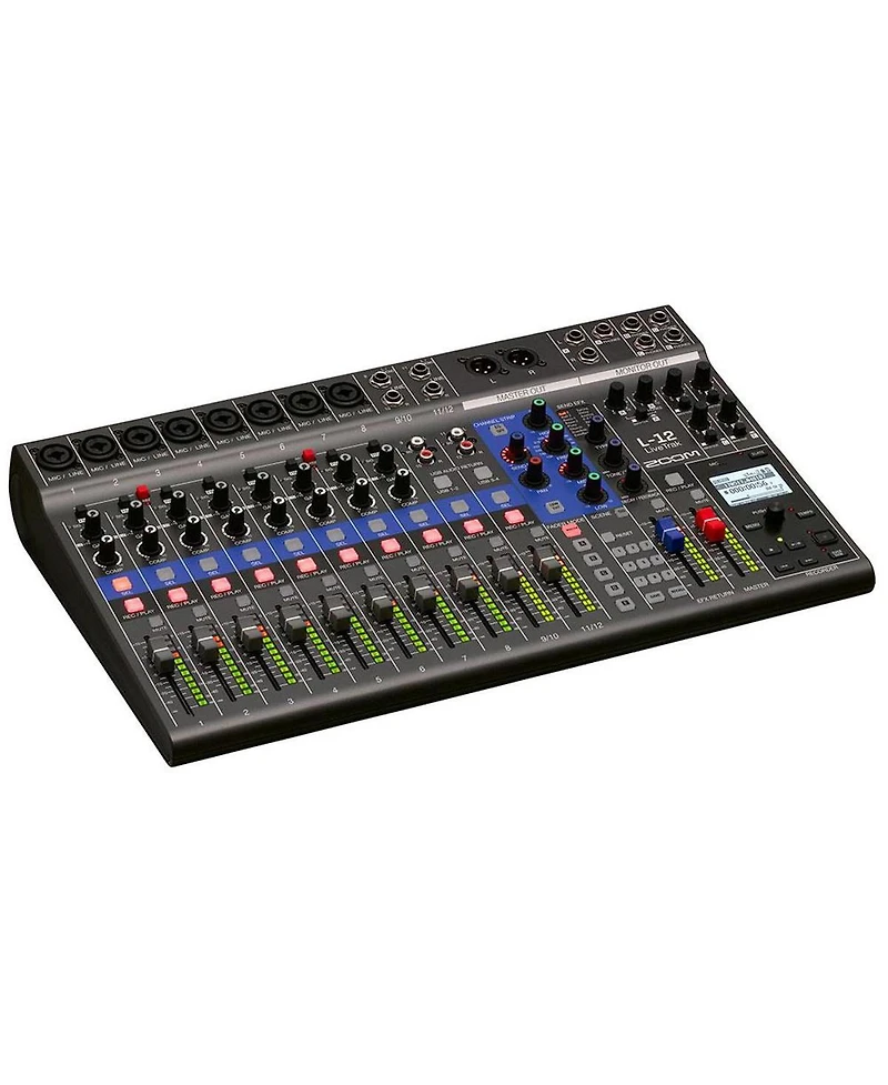 Zoom LiveTrak L-12 12-Channel Digital Mixer & Multitrack Recorder