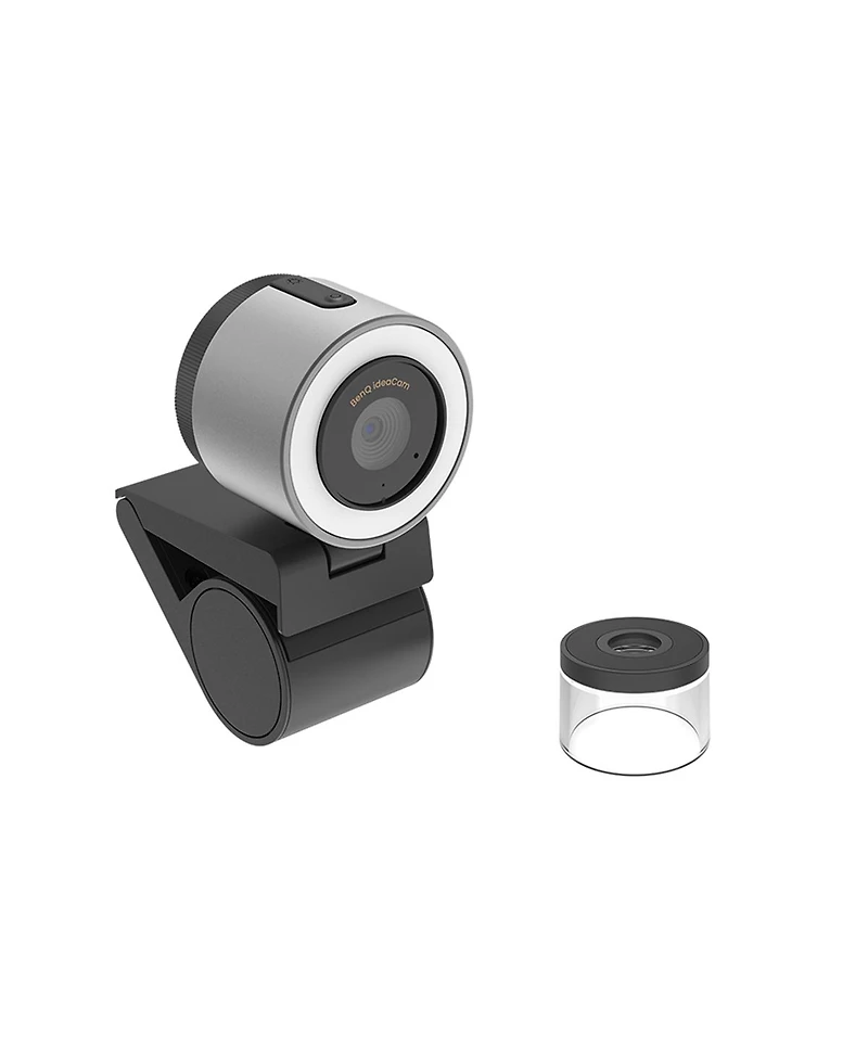 BenQ ideaCam S1 Plus All-In-One Webcam with 15x Zoom Lens, Gray