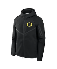 Nike Men's Black Oregon Ducks Tech Fleece Full-Zip Windrunner Hoodie