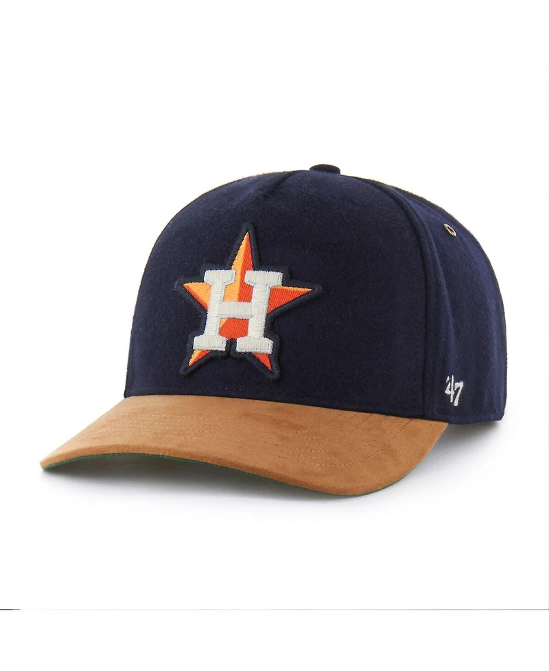 '47 Brand Men's Navy Houston Astros Gold Age Hitch Adjustable Hat