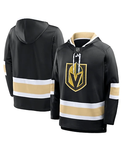 Fanatics Men's Black Vegas Golden Knights Prime Time Fleece Hoodie