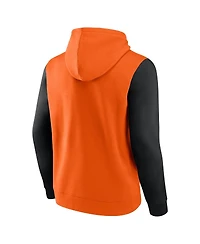 Logo Athletic Men's Orange Philadelphia Flyers Deliver Fleece Pullover Hoodie