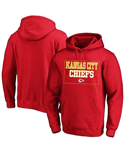 Fanatics Men's Red Kansas City Chiefs Big Tall Fleece Hoodie