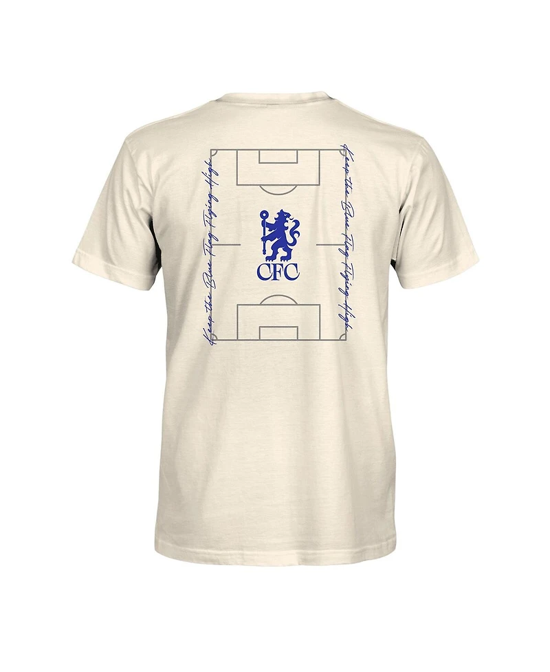1863FC Men's Cream Chelsea Own the Pitch Heavyweight T-Shirt