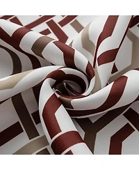 Rt Designer Collection Rory Printed Blackout Luxurious Decorative Grommet Curtain Panel 54" x 84