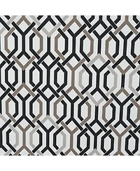 Rt Designer Collection Rory Printed 2 Pack Blackout Luxurious Decorative Grommet Curtain Panel 36" x 84