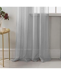 Rt Designer Collection Celine Sheer Luxurious Modern Curtain Panel