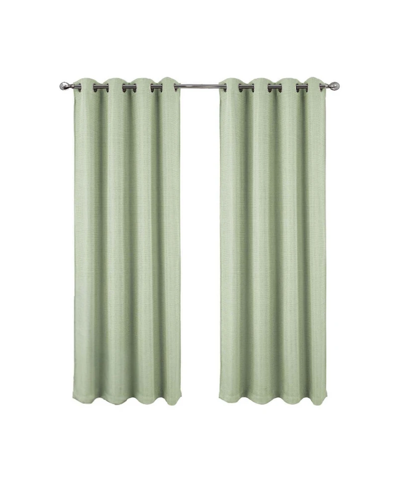 Rt Designer Collection Demi Lux Jacquard Blackout Curtain Panel