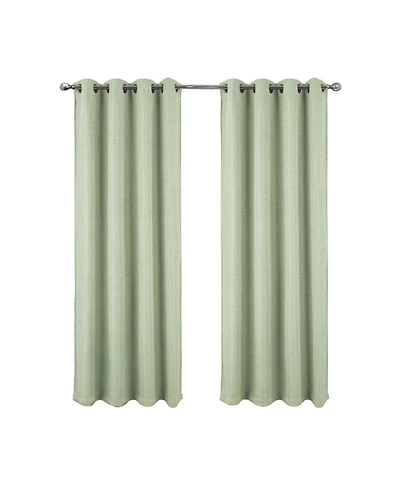 Rt Designer Collection Demi Lux Jacquard Blackout Curtain Panel