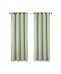 Rt Designer Collection Demi Lux Jacquard Blackout Curtain Panel