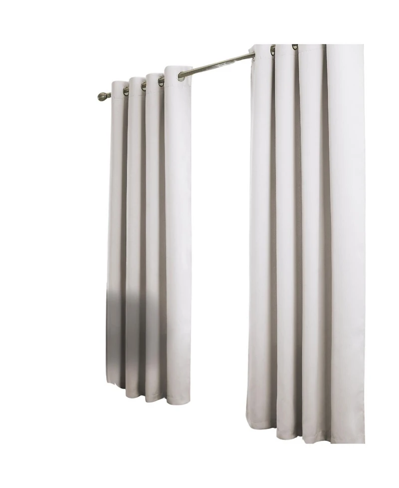 Rt Designer Collection Anchorage Blackout Grommet Luxurious Modern Design Curtain Panel 54" x 95