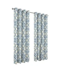 Rt Designer Collection Rory Printed Blackout Luxurious Decorative Grommet Curtain Panel 54 X22 X X22